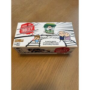 Cyanide & Happiness Trial by Trolley Adult Party Card Game Skybound Games